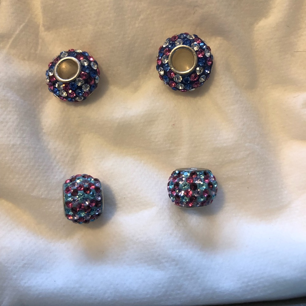 Generic crystal beads fits pandora bracelet